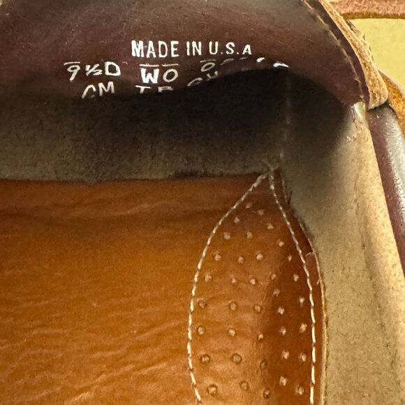 Oak Street Bootmakers Leather Rowing Oxfords - Picture 3 of 8